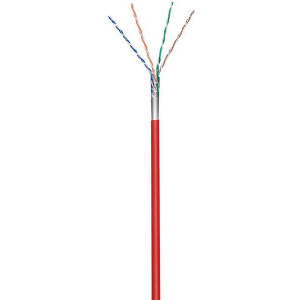 GOOBAY 93269 CAT5 PATCH F/UTP CABLE RED 100M