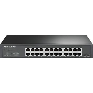MERCUSYS MS124GS 24-PORT GIGABIT DESKTOP / RACKMOUNT SWITCH