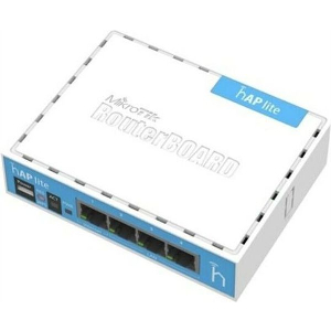 MIKROTIK WIRELESS ACCESS POINT HAP LITE RB951G-2HND 32MB RAM 4XLAN BUILT-IN 2.4GHZ 802.11B/G/N
