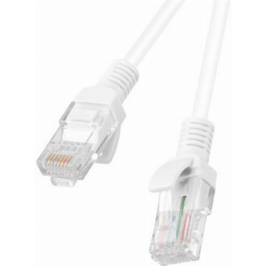LANBERG PATCHCORD CAT.6 0.25M WHITE