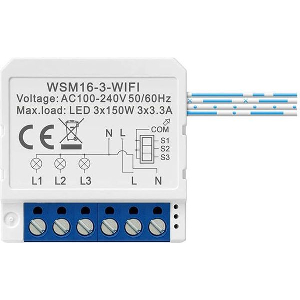 AVATTO WSM16-W3 TUYA WIRELESS SMART INTERNAL SWITCH 3 CHANNEL