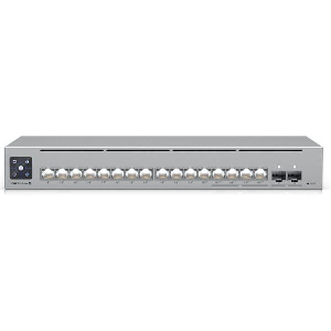 UBIQUITI SWITCH UNIFI 12XRJ45 GBIT/4XRJ45 2.5G/2XSFP+ MANAGED POE+ 180W 19
