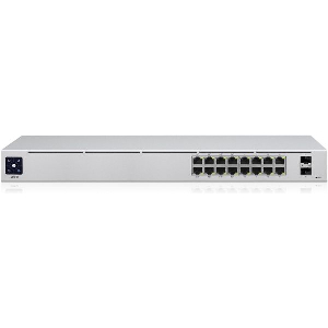 UBIQUITI SWITCH UNIFI 16XRJ45 GBIT/2XSFP MANAGED 8XPOE 42W GEN2 19