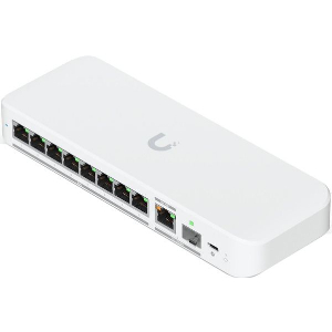 UBIQUITI SWITCH UNIFI 8XRJ45 2.5GBIT COMPACT (INCL. NT) POWERED BY 802.3AF/AT POE OR USB TYPE C