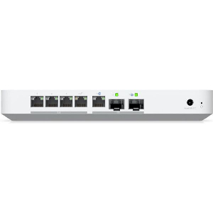 UBIQUITI UNIFI GATEWAY FIBER (10G-WAN: SFP+&RJ45G/LAN: 1XSFP+&4X2.5G RJ45) UXG-FIBER COMPACT