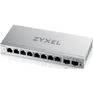 ZYXEL 1200-10 SWITCH GS- V3 WEB MANAGED 8 PORT 10/100/1000 WITH 2GBE UPLINK