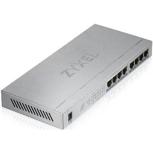 ZYXEL GS1008-HP SWITCH 8 PORT GIGABIT POE+ UNMANAGED 60W