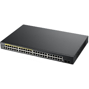 ZYXEL GS1900-48HP SWITCH 48 PORT MANAGED POE GIGABIT RACK-MOUNT