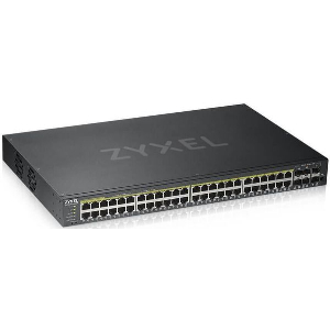 ZYXEL GS1920-48HPV2 SWITCH 44X GBE PORTS 4X COMBO PORTS SFP/RJ-45 MANAGED RACK-MOUNT