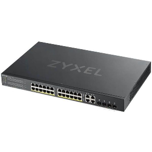 ZYXEL GS192024HPV2 SWITCH 24-PORT GIGABIT ETHERNET SMART MANAGED POE+