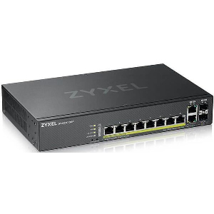 ZYXEL GS2220-10HP SWITCH SWITCH 8-PORT GBE POE + 2-PORT COMBO (RJ45/SFP) L2
