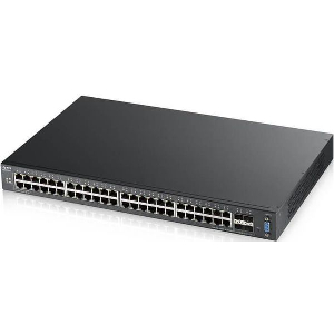 ZYXEL XGS2210-52 SWITCH 48 PORTS GIGABIT MANAGED L3 4XSFP RACK-MOUNT