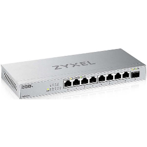 ZYXEL XMG-108 SWITCH 8 PORTS 25G + 1 SFP+ DESKTOP MULTIGIG UNMANAGED