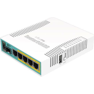 MIKROTIK RB960PGS ROUTER 128MB 5X GIGABIT LAN POE USB 10/100/1000MBIT WIFI ROUTEROS L4