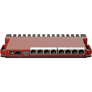 MIKROTIK ROUTER L009UIGS-RM CPU 800MHZ 12 RAM 8XGIGABIT 1XSFP USB 3.0