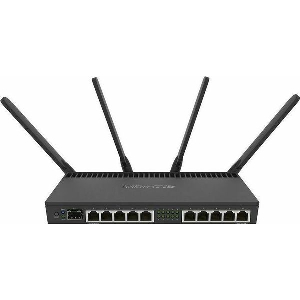 MIKROTIK ROUTER RB4011IGS+5HACQ2HND-IN CPU 1.4GHZ 1GB 10X10/100/1000 1 SFP+PORT WIFI