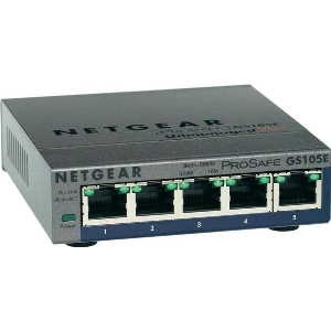 NETGEAR PLUS 5-PORT GIGABIT SWITCH GS105E-200PES