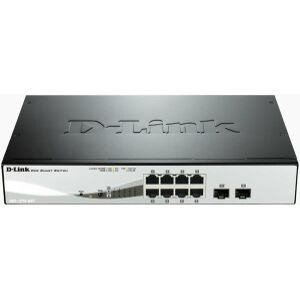 D-LINK DGS-1210-08P 8-PORT GIGABIT SMART SWITCH WITH FIBRE UPLINKS