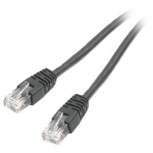 CABLEXPERT PP6U-0.25M/BK UTP CAT6 PATCH CORD 0.25M BLACK