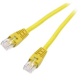 CABLEXPERT PP6U-0.25M/Y UTP CAT6 PATCH CORD 0.25M YELLOW