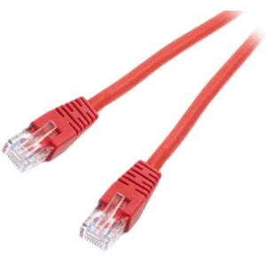 CABLEXPERT PP6U-0.5M/R UTP CAT6 PATCH CORD 0.5M RED