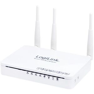 LOGILINK WL0143 3T3R WIRELESS DUAL BAND ROUTER WITH 4-PORT GIGABIT ETHERNET SWITCH