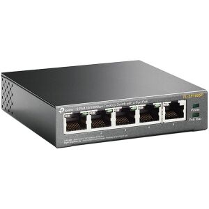 TP-LINK TL-SF1005P 5-PORT 10/100MBPS DESKTOP SWITCH WITH 4-PORT POE