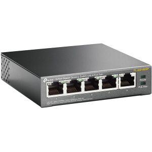 TP-LINK TL-SG1005P 5-PORT GIGABIT DESKTOP SWITCH WITH 4-PORT POE