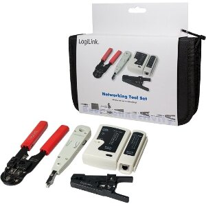 LOGILINK NETWORKING TOOL & TESTER SET 4 PARTS ECONLINE WZ0012