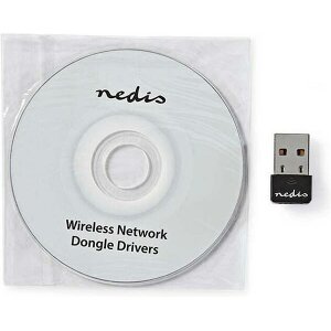 NEDIS WSNWN150BK WIRELESS NETWORK DONGLE N150 2.4 GHZ BLACK
