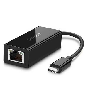 UGREEN TYPE-C TO GIGABIT ETHERNET US236 BLACK 50307