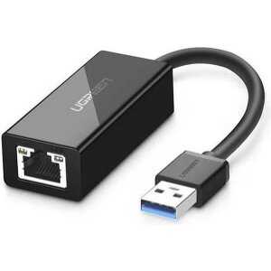 UGREEN USB 3.0 TO 1 GIGABIT ETHERNET CR111 BLACK 20256