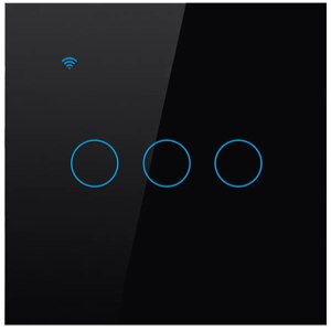 COOLSEER WIFI LIGHT WALL SWITCH (EU TΡΙΠΛΟΣ ΔΙΑΚΟΠΤΗΣ)
