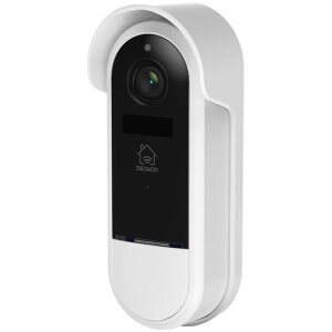 DELTACO SH-DB02 SMART HOME ΚΟΥΔΟΥΝΙ ΠΟΡΤΑΣ ΜΕ ΚΑΜΕΡΑ DOOR BELL WITH CAMERA WIFI IP44 2MP IR BLACK
