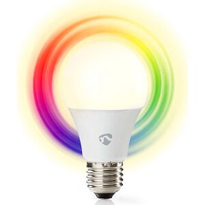 NEDIS WIFILRC10E27 SMARTLIFE FULL COLOUR LED BULB E27 806LM 9W RGB / WARM TO COOL WHITE