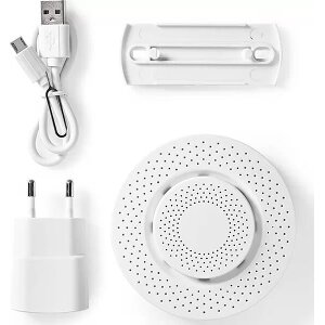NEDIS WIFISA10CWT SMART AIR QUALITY MONITOR WHITE