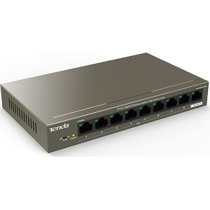 TENDA TEG1109P-8-102W 9-PORT GIGABIT DESKTOP SWITCH WITH 8-PORT POE