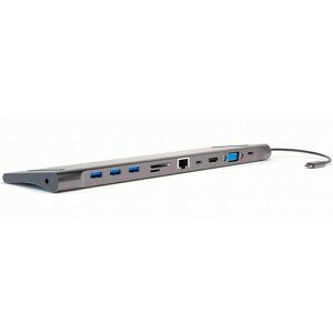 4SMARTS 11IN1 HUB UNIVERSAL TABLET LAPTOP STAND PLUS DEX-MODUS GREY
