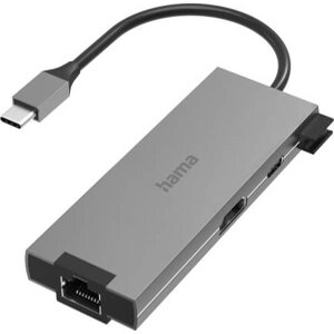 HAMA 200117 USB-C HUB MULTIPORT 5 PORTS 3 X USB-A USB-C HDMI