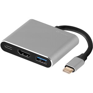 TRACER A-1 MULTIFUNCTION HUB ADAPTER USB-C, HDMI 4K, USB 3.1