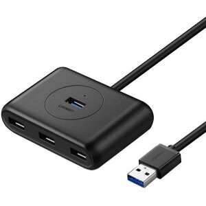 UGREEN HUB USB 3.0 CR113 BLACK 20291