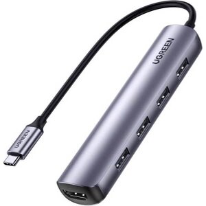 UGREEN MULTI FUNCTION TYPE-C CONVERTER CM417 GRAY 20197