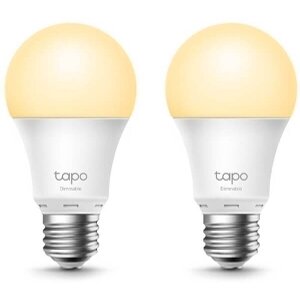 TP-LINK TAPO L510E(2-PACK) V3.20 DIMMABLE SMART LIGHT BULB, 2-PACK