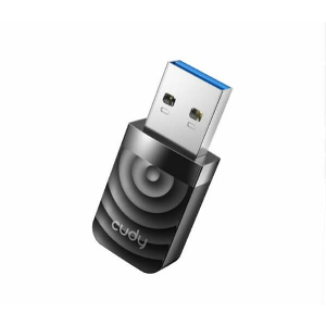 CUDY WU1300S WIRELESS NANO ADAPTER USB 3.0, 2.4/5 GHZ, ANTENNA GAIN 2DBI