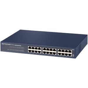 NETGEAR JGS524-200EUS 24-PORT GIGABIT RACK MOUNTABLE NETWORK SWITCH