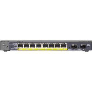 NETGEAR GS110TP PROSAFE 8 PORT GIGABIT POE 2X SFP SMART SWITCH