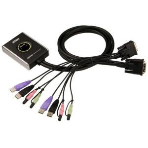 ATEN CS682 2-PORT USB 2.0 DVI KVM SWITCH