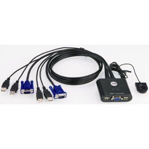 ATEN CS22U 2-PORT USB CABLE KVM SWITCH