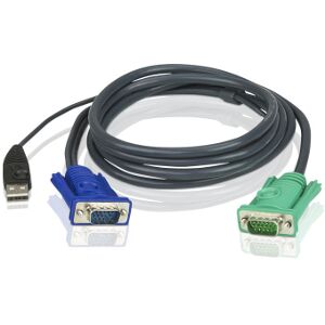 ATEN 2L-5202U USB KVM CABLE 1.8M