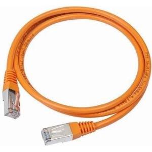 CABLEXPERT PP12-1M/O ORANGE PATCH CORD CAT.5E MOLDED STRAIN RELIEF 50U PLUGS 1M